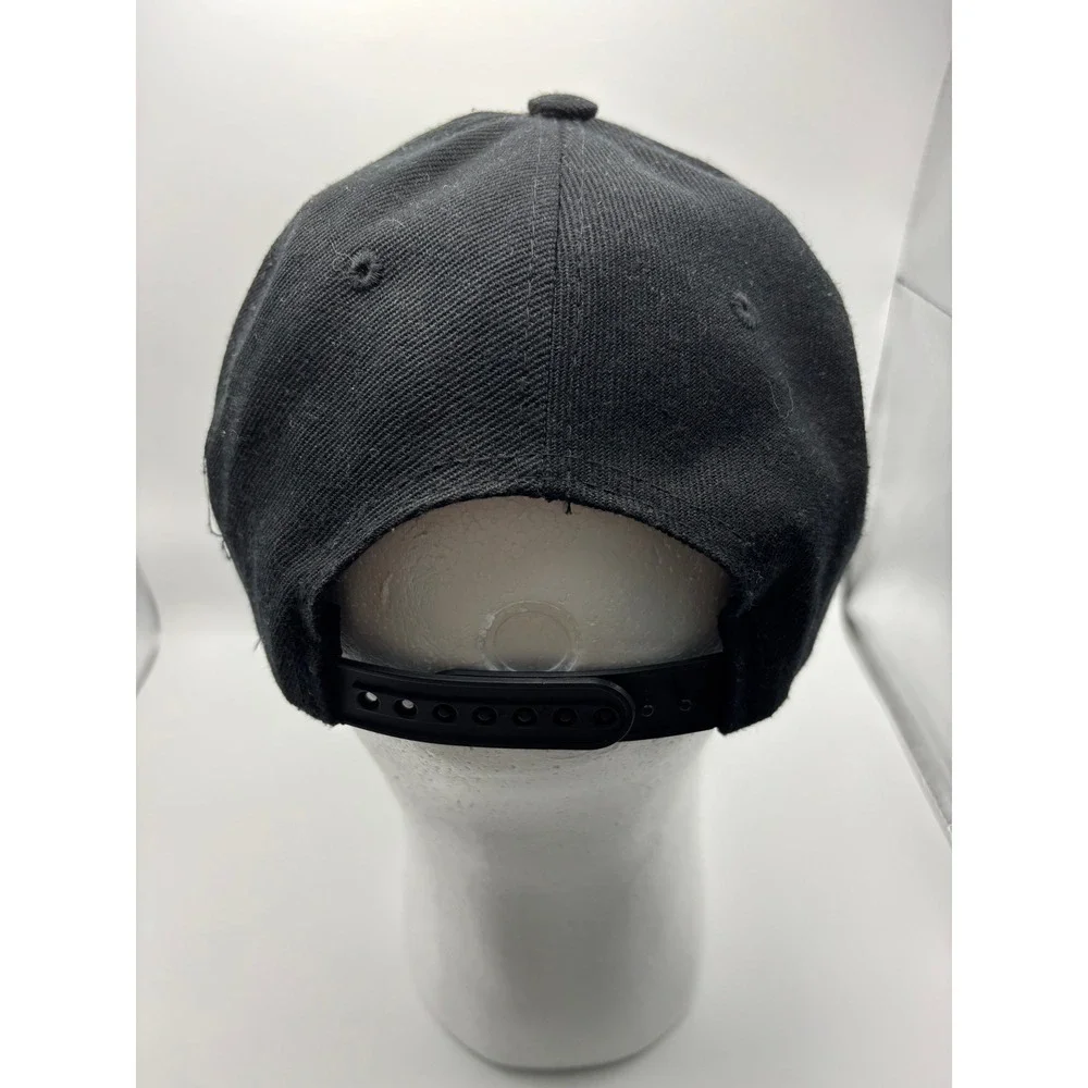 Vintage Style NFL Oakland Raiders Snapback Hat Black Embroidered Shield Logo